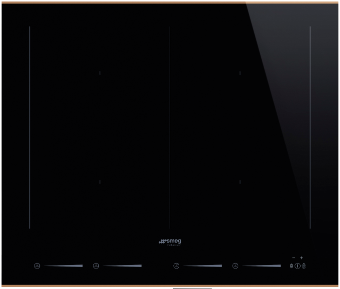 Индукционная варочная панель Smeg SIM6644R 60 см (черный)