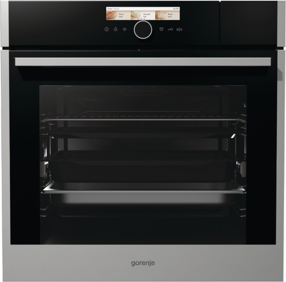 Электрический духовой шкаф Gorenje BCS798S24X 60 см (нержавеющая сталь)