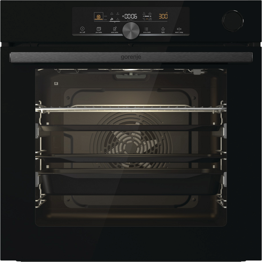 Электрический духовой шкаф Gorenje BSA6747A04BG 60 см (черный)