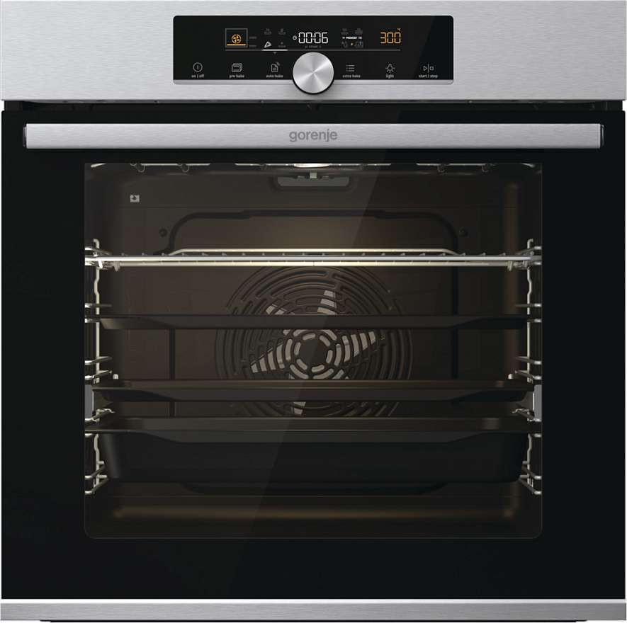 Электрический духовой шкаф Gorenje BPS6747A06X 60 см (нержавеющая сталь)