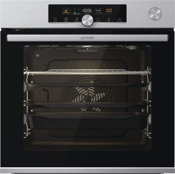 Электрический духовой шкаф Gorenje BPSA6747A08X 60 см (нержавеющая сталь)