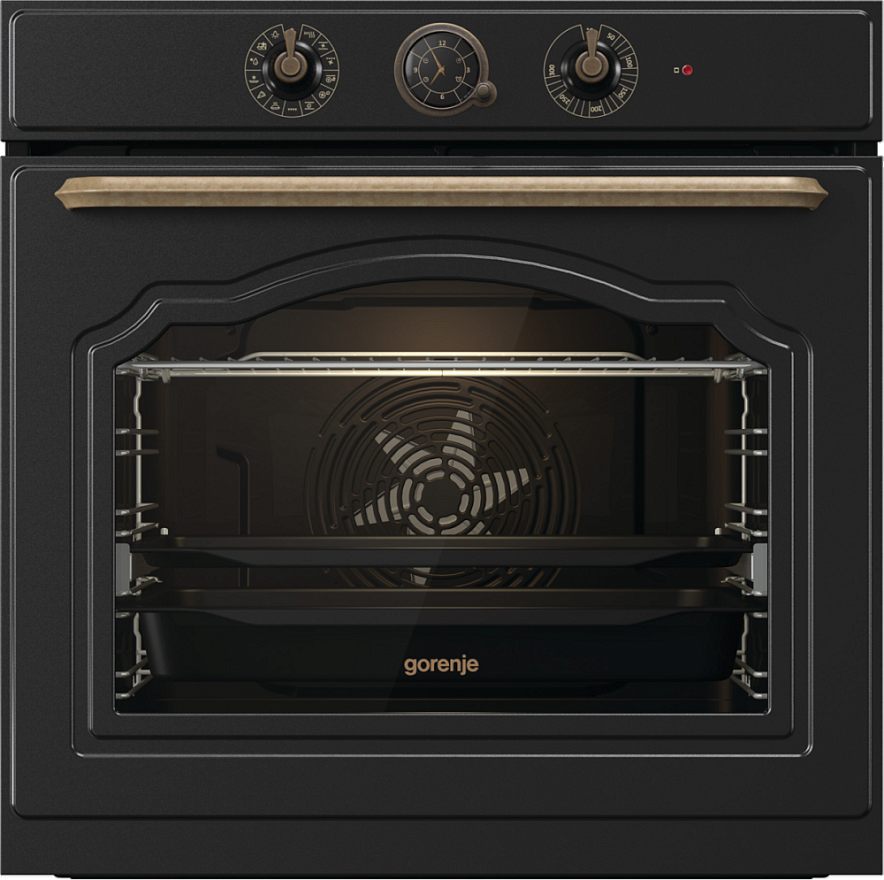 Электрический духовой шкаф Gorenje BOS67372CLB 60 см (нержавеющая сталь)