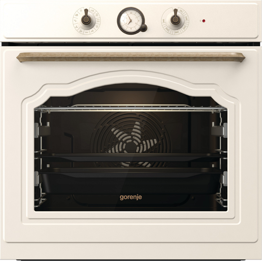 Электрический духовой шкаф Gorenje BO6735CLI 60 см (бежевый)