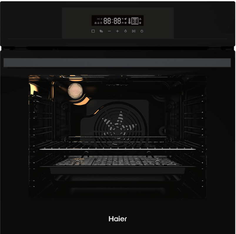 Электрический духовой шкаф Haier HOX-FP3AGB (Черный)