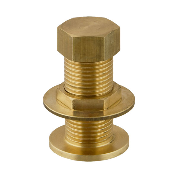 врезка в резервуар с заглушкой  1/2