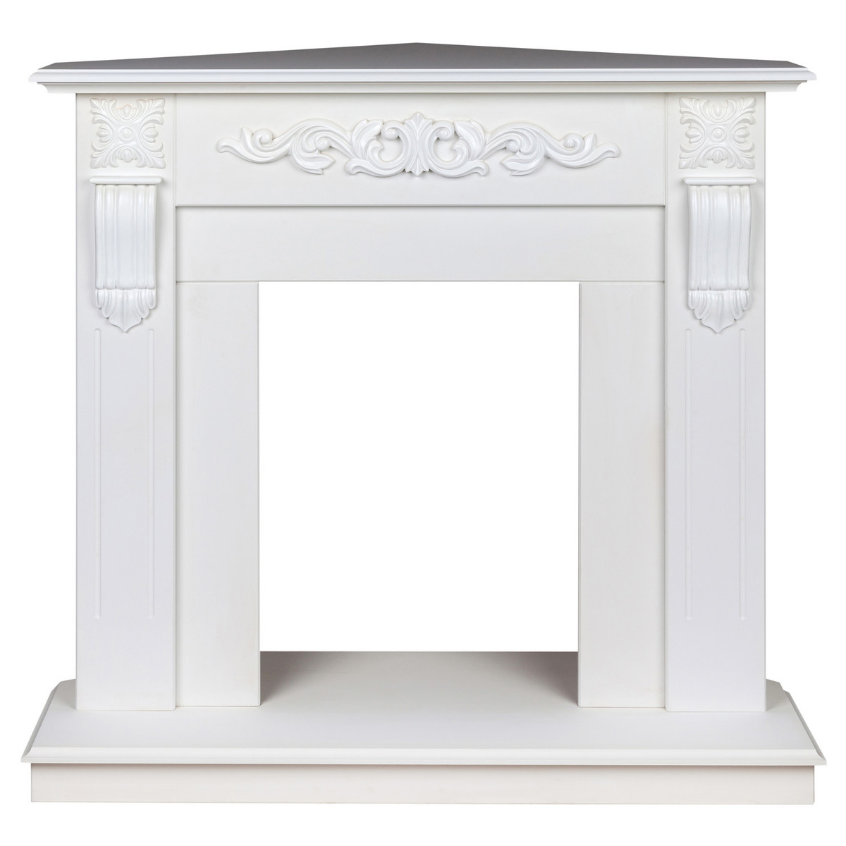 Портал для электроочага RealFlame Dominica Corner STD WT 1010*960 мм (белый матовый)