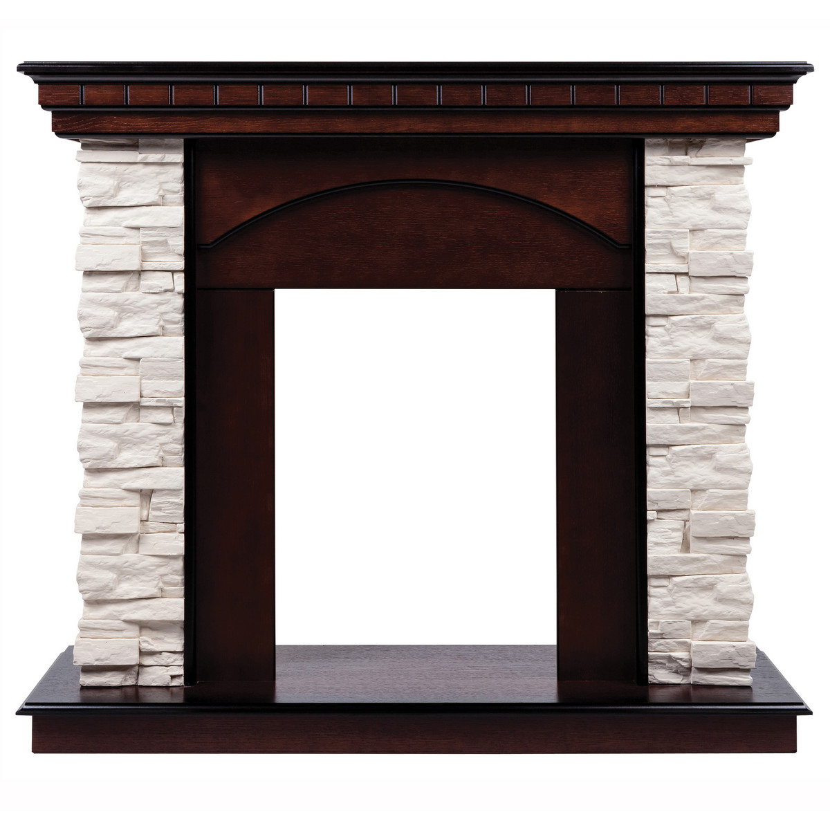 Портал для электроочага RealFlame Elford STD/24/25,5 AO​​​​​​​ 1155*1010 мм (античный дуб/бежевый)