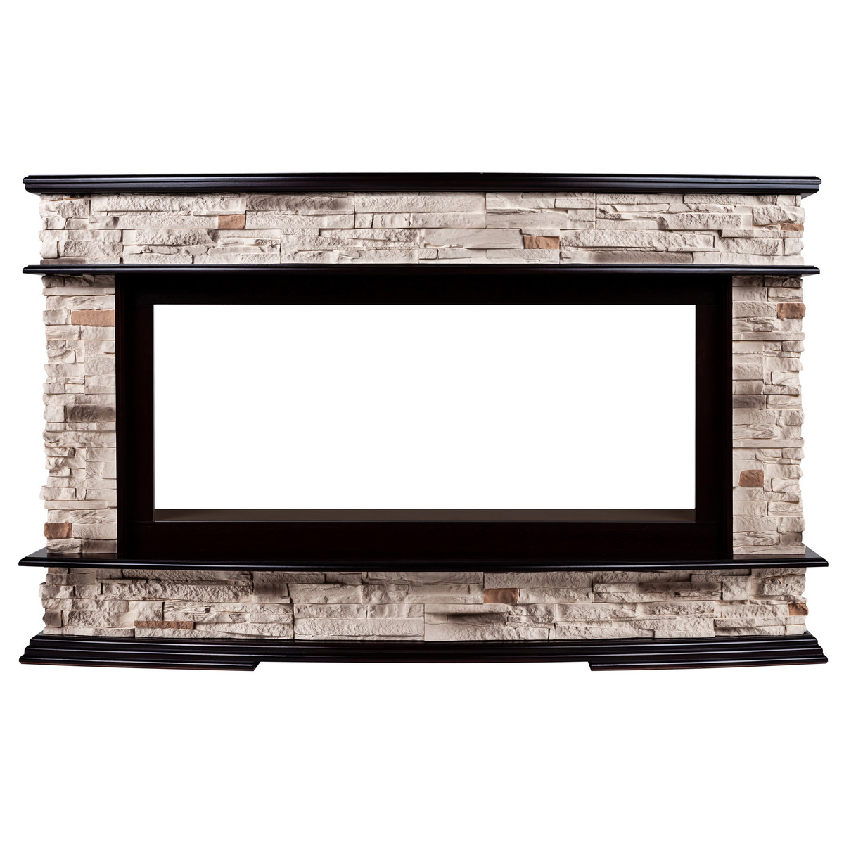 Портал для электроочага RealFlame Frankfurt 42/BV AO 1500*850 мм (античный дуб/дымчатый)