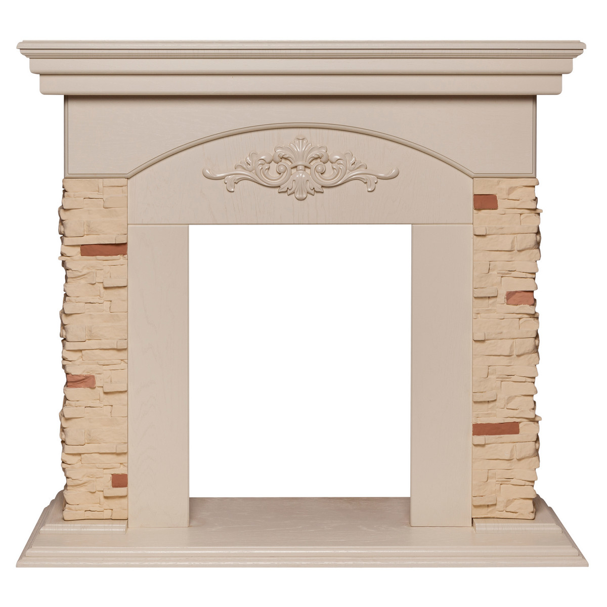 Портал для электроочага RealFlame Neapolis​​​​​​​ STD WT 1040*970 мм (айвори/бежевый)