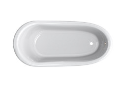 Ванна из литьевого мрамора Astra-Form Роксбург 01010032 170*79 см (белый)