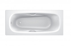 Ванна стальная BLB Universal Anatomica 150*75 см (белый) с отверстиями для ручек