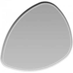 Зеркало Aqwella Clarberg Stone Stn.02.10 950*856 мм (LED)