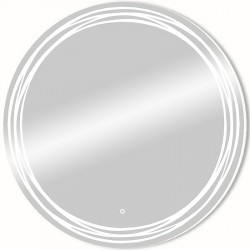 Зеркало Art&Max BOLOGNA AM-Bol-D770-DS-F-H 770*770 мм (LED)