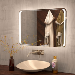 Зеркало Art&Max ELEGANT AM-Ele-900-800-DS-F 900*800 мм (LED)