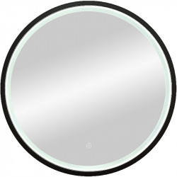Зеркало Континент Style Black ЗЛП1016 600*600 мм (LED)