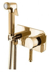 Гигиенический душ со смесителем Cezares OLIMP-DIF-03/24-L (золото)