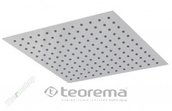 Верхний душ Teorema Square Flat 200*200 мм (хром)