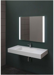Зеркало Aquanet Форли 1000*850 мм с LED подсветкой , с инфракрасным управлением (белый)
