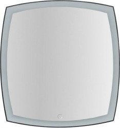 Зеркало Aquanet Тоскана 800*850 мм с LED подсветкой, сенсорный выключатель  (белый)