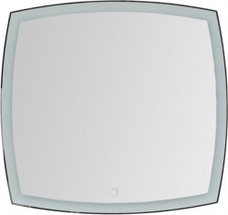 Зеркало Aquanet Тоскана 900*850 мм с LED подсветкой , сенсорный выключатель (белый)