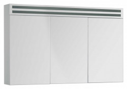 Зеркальный шкаф Aquanet De Aqua Эколь 120 см (белый)