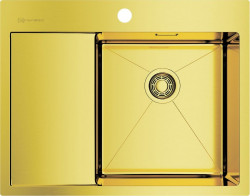 Кухонная мойка Omoikiri Akisame 65-LG-R 4973084 650*510 мм (светлое золото)