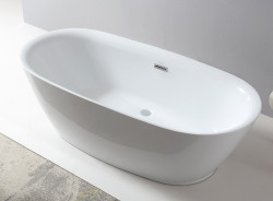 Ванна акриловая Abber AB9205 180*84 см (белый)