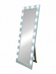 Зеркало Континент Vanity ЗГП42 600*1750 мм (20 ламп)