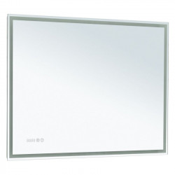Зеркало Aquanet Оптима 288967 1000*750 мм (белый матовый) с LED подсветкой