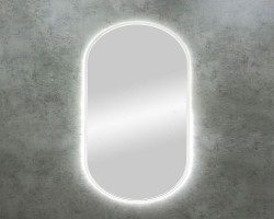 Зеркало Art&Max Bari AM-Bar-700-1100-DS-F-White 700*1100 мм (LED)