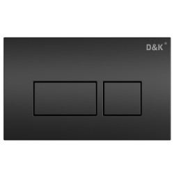 Кнопка смыва D&K Berlin DB1439025 (черный)