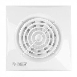 Накладной вентилятор Soler Palau SILENT-100 CHZ ECOWATT (белый)