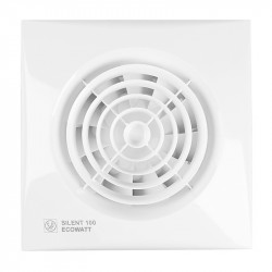Накладной вентилятор Soler Palau SILENT-100 CRZ ECOWATT (белый)