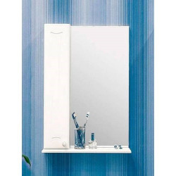 Зеркальный шкаф Sanflor Карина 510*700 мм (белый) L