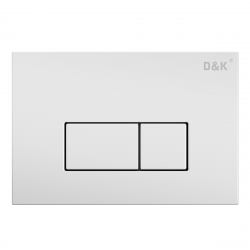 Кнопка смыва D&K Rhein DB1499016 (белый)