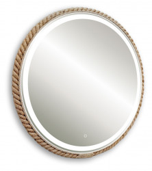 Зеркало Azario Бригантина LED-00002573 650*650 мм (LED)