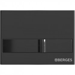 Кнопка смыва Berges Novum L6 40016 (чёрный)