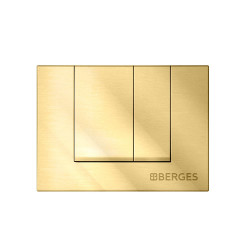 Кнопка смыва Berges Novum S9 040049 (золото)