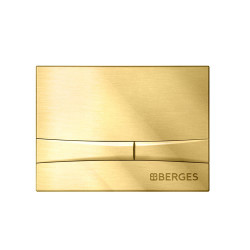 Кнопка смыва Berges Novum F9 040059 (золото)