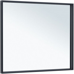 Зеркало Allen Brau Liberty 1.330016.BB 1000*850 мм (LED) чёрный браш