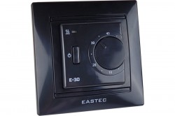Терморегулятор встраиваемый Eastec E-30 black (чёрный)