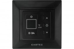 Терморегулятор встраиваемый Eastec E-34 black (чёрный)