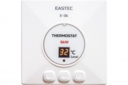 Терморегулятор накладной Eastec E-36 white (белый)