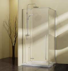 Душевой уголок Vincea Slim-N VSR-5SN9090CL 900*900 мм (хром/прозрачное)